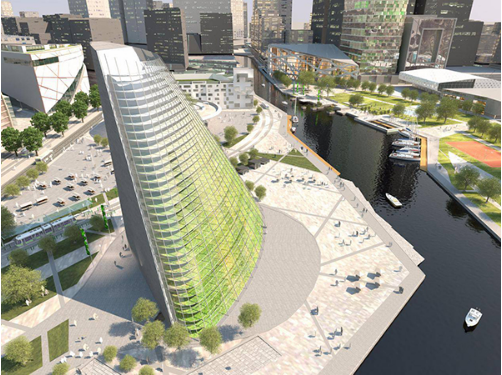 借(jie)力LED，瑞典16層高“植(zhi)物(wu)大(da)廈”年産量估達(da)55